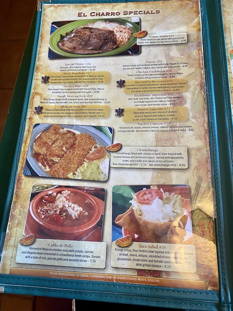 El Charro Mexican Restaurant Cheese Quesadilla